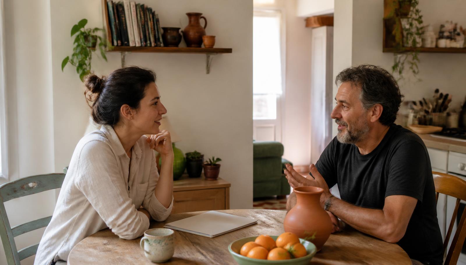 Ιδιοκτήτης και ενοικιαστής επικοινωνούν οργανωμένα για θέματα μίσθωσης